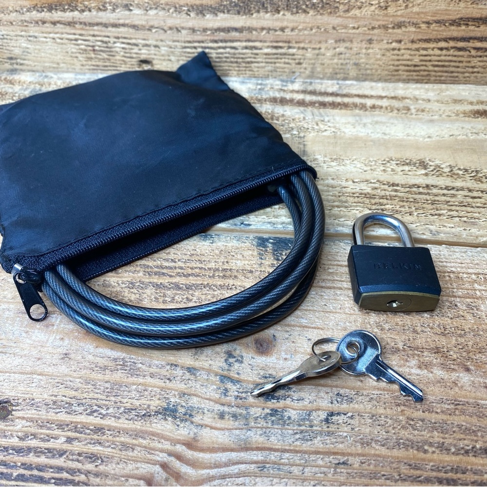 Belkin - F8E550-CMK - Notebook Security Lock Master - Keyed - Bike Lock Scooter